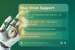 Professional crypto customer assistance and support at Green Orion